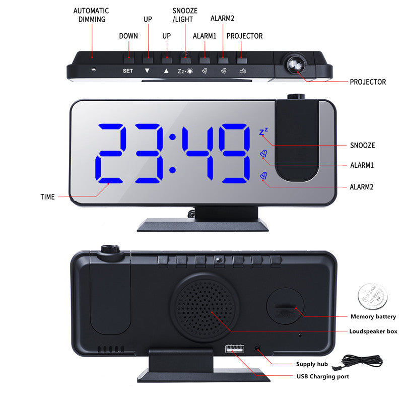 New double alarm clock