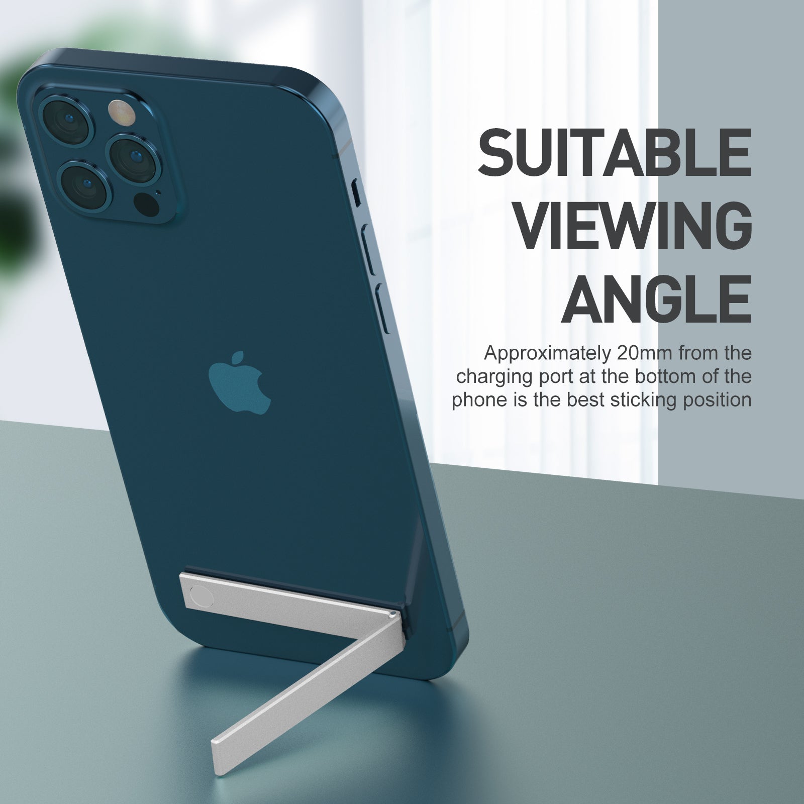 Aluminum Alloy Invisible Mobile Phone Back