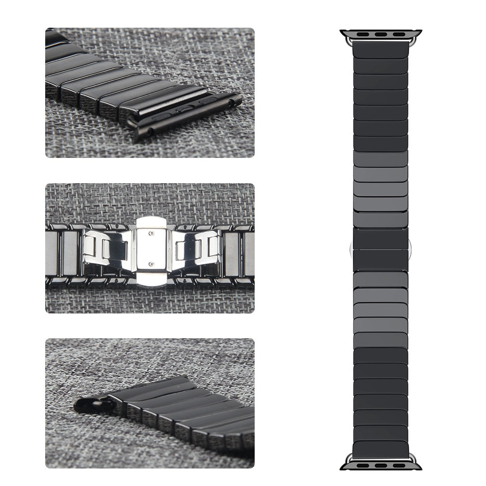 Ceramic Watchband for Apple Watch