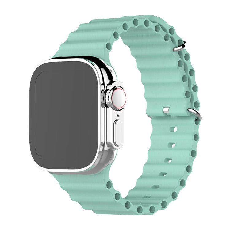 Silicone Ocean Watch Strap Suitable for Applewatch