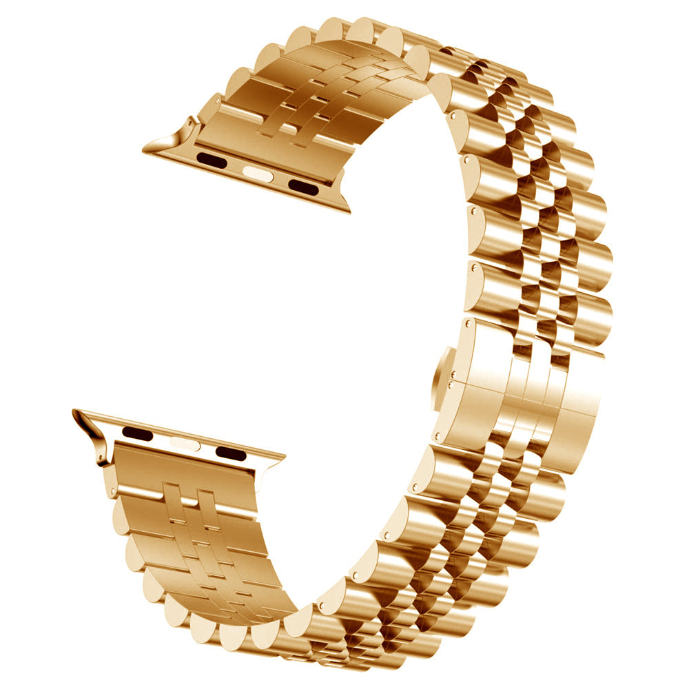 new five-bead stainless steel strap iwatch