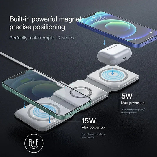 3-in-1 Magnetic Multi-function Charger