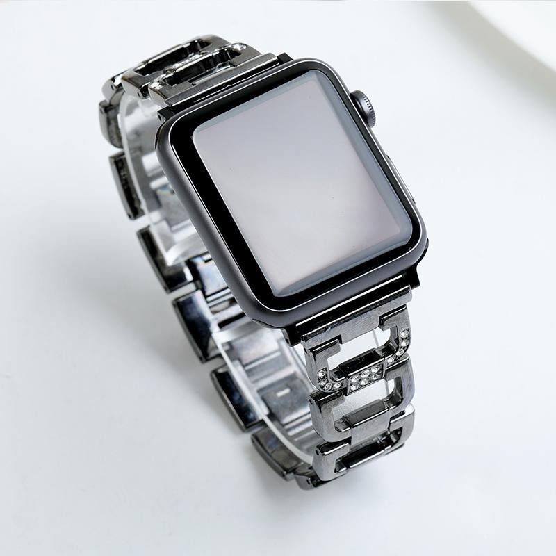 Diamond Stainless Steel Wristband