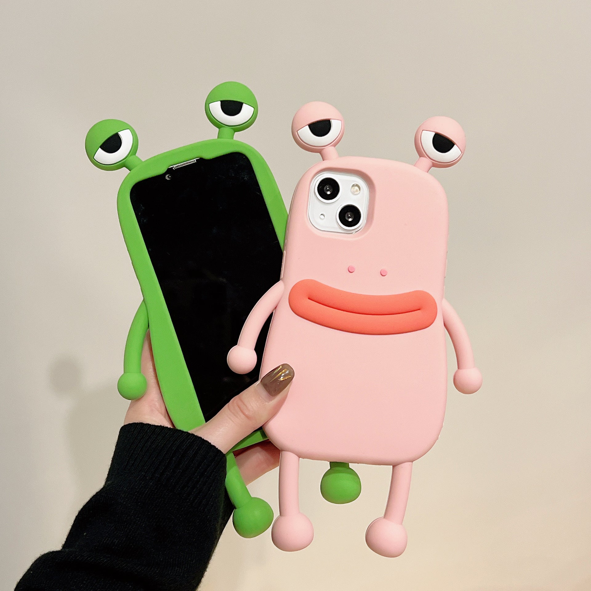 Funny Silicone 3D Frog Phone Case For IPhone