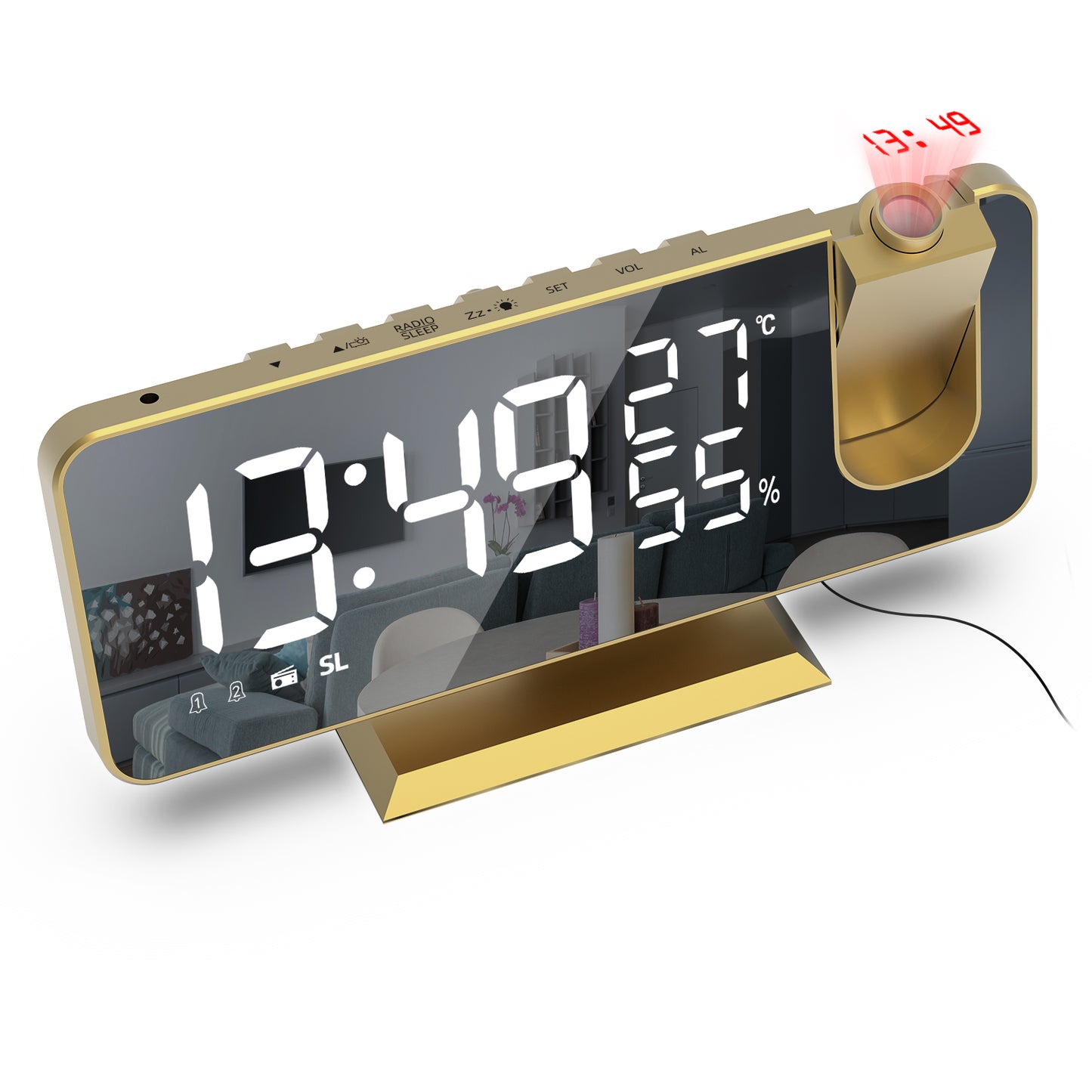 Projection Alarm Clock