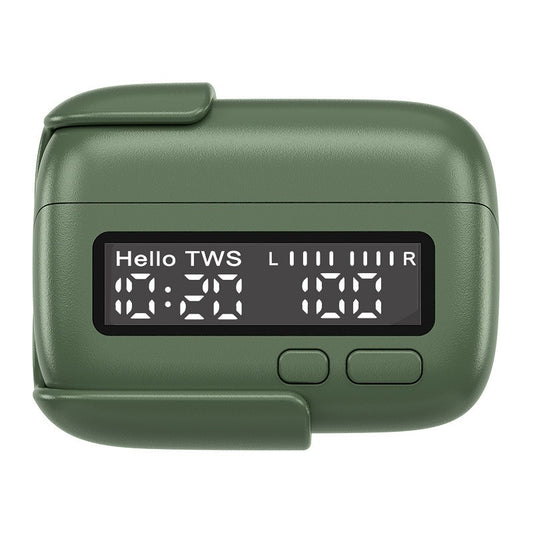 Portable creative clock Earphones