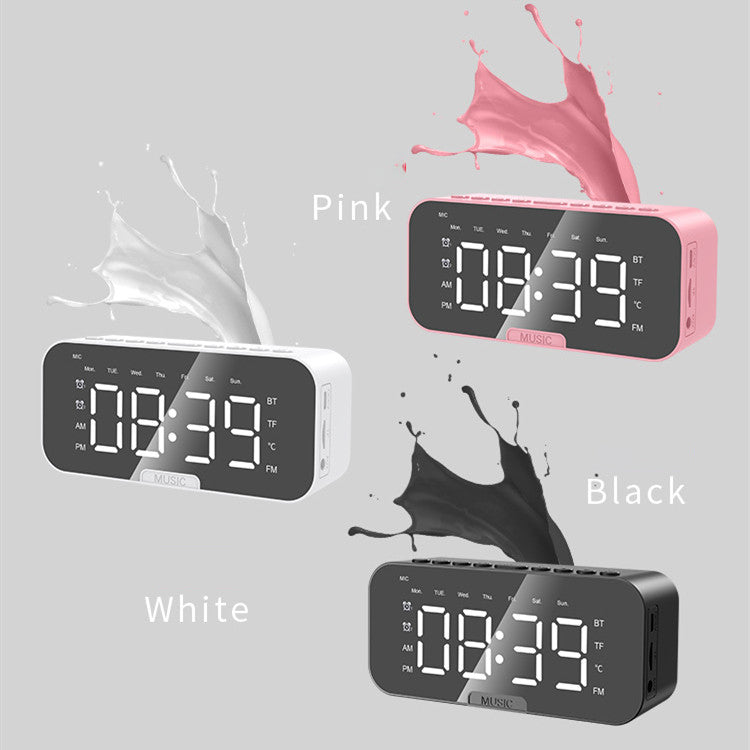 Bluetooth Speaker With Large LED Mirror