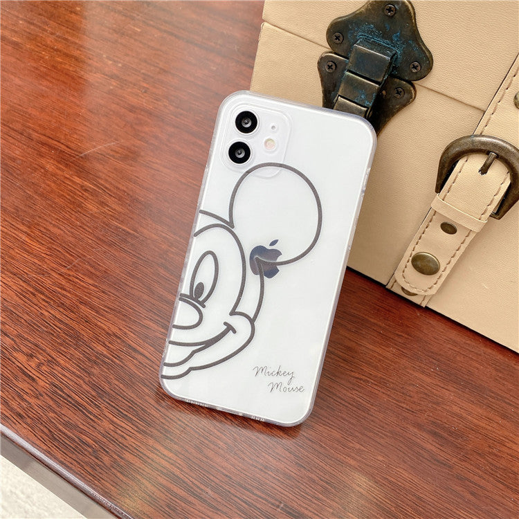 Personality Couple Mickey Minnie iPhone Case