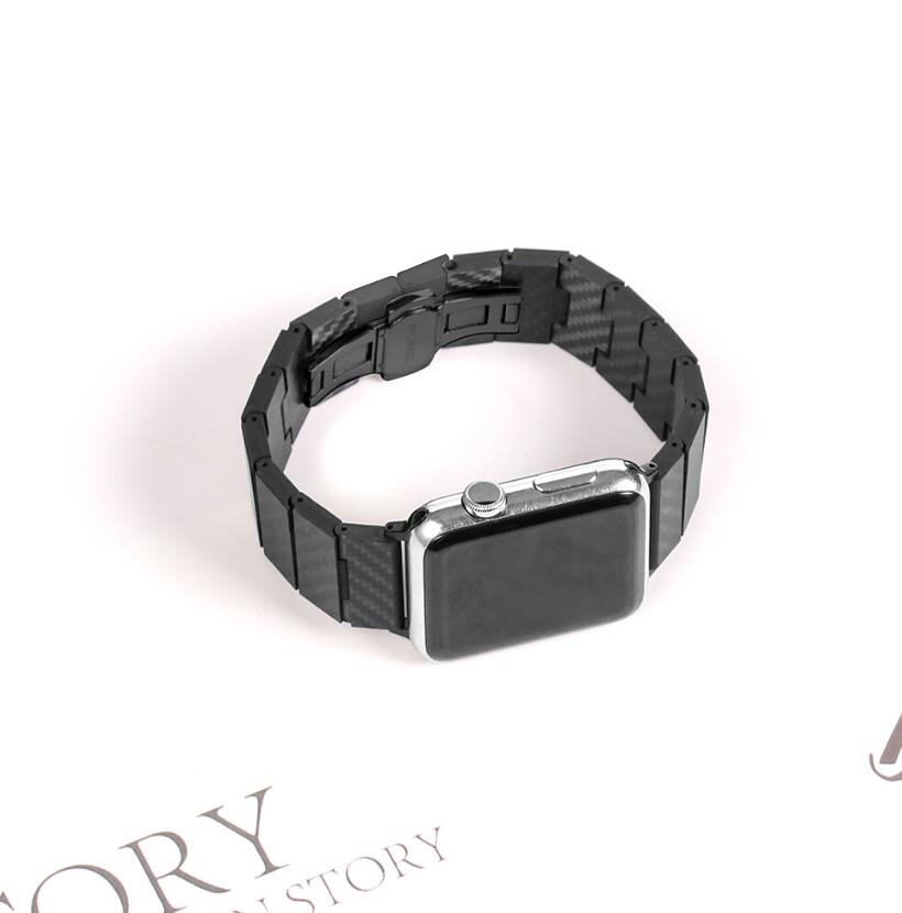 Pure Carbon Fiber For iPhone iwatch