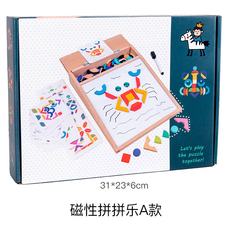 Children's Fun Painting And Writing Puzzles