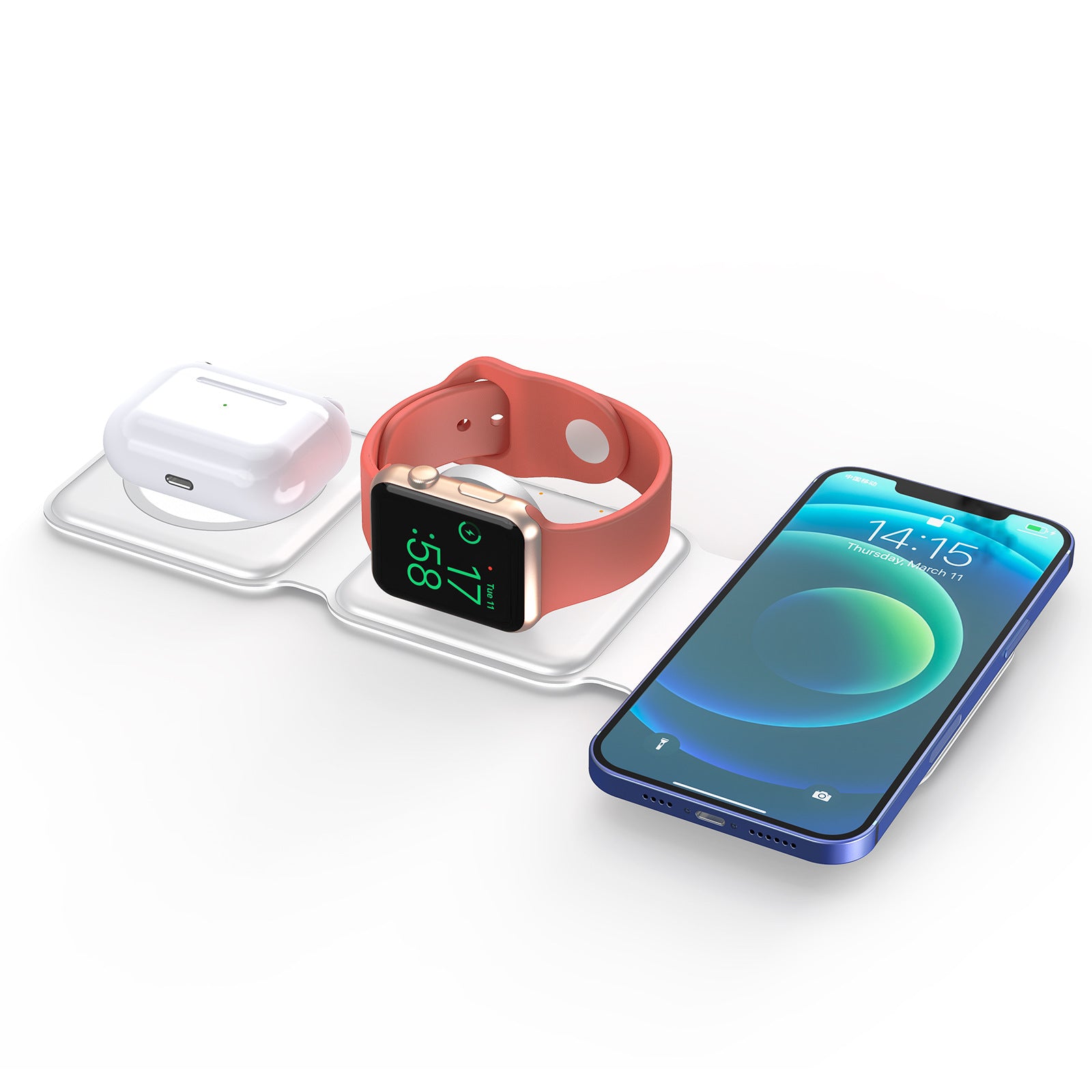 3-in-1 Wireless Charger Magnetic Wireless Charger