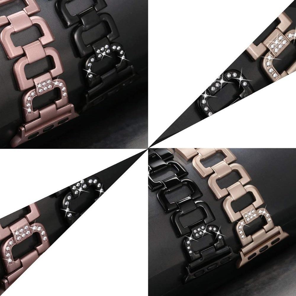 Diamond Stainless Steel Wristband