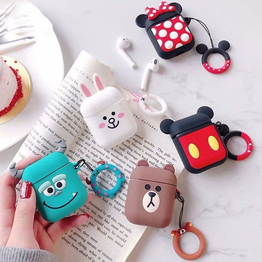 Cartoon Wireless Bluetooth Earphone Case