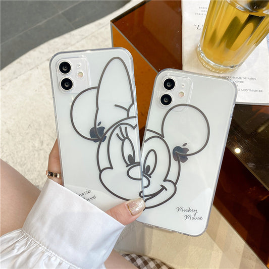 Personality Couple Mickey Minnie iPhone Case