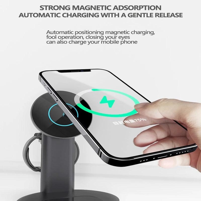 Magnetic 3 in 1 Wireless Charger