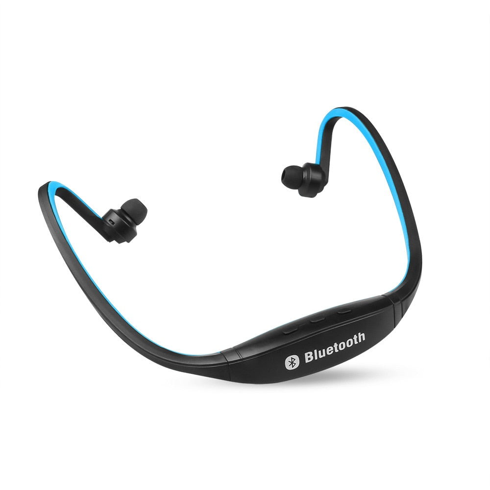rear-mounted sports earphones