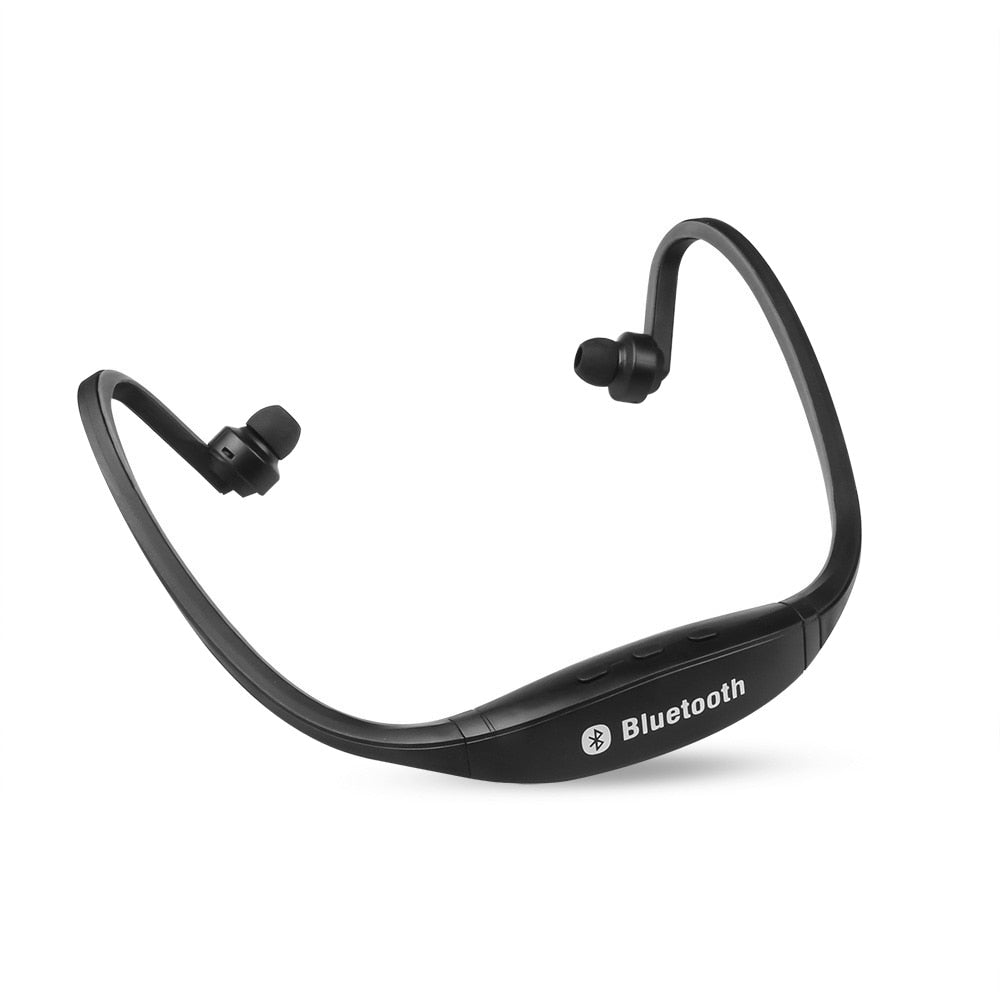 rear-mounted sports earphones