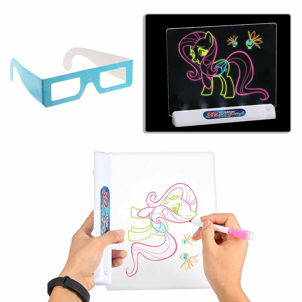 Magic Pad Deluxe Light Up LED 3D Drawing