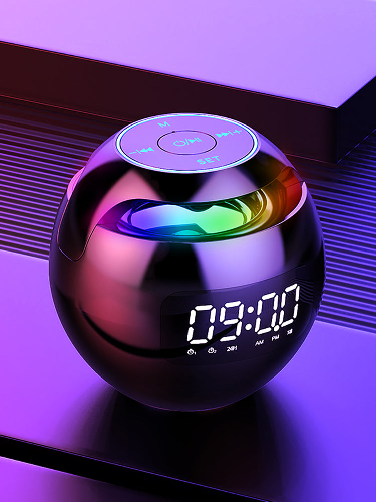 Clock Colorful Bluetooth Speaker