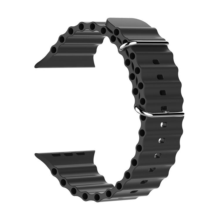 Silicone Ocean Watch Strap Suitable for Applewatch