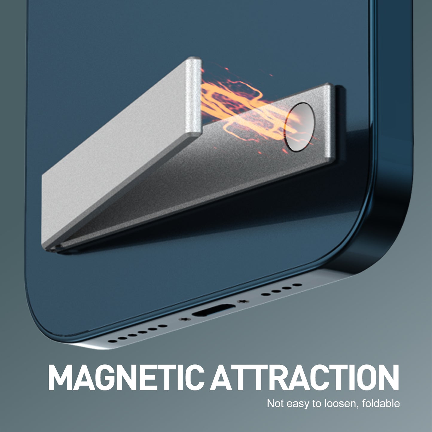 Aluminum Alloy Invisible Mobile Phone Back
