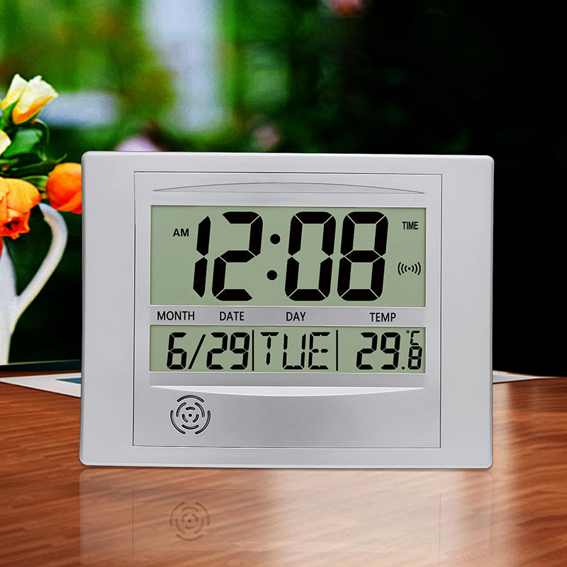 Digital Wall Clocks Atomic Desk Alarm