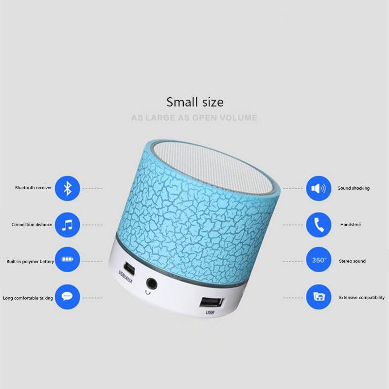 A9 LED Bluetooth Speaker