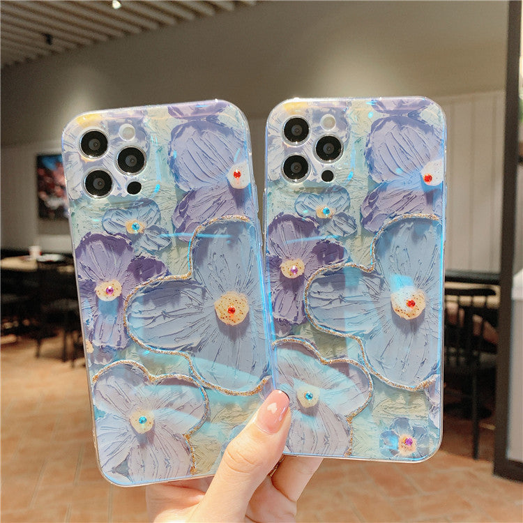 Mobile Phone Cover Flash Drill iPhone 12ProMax Soft 11