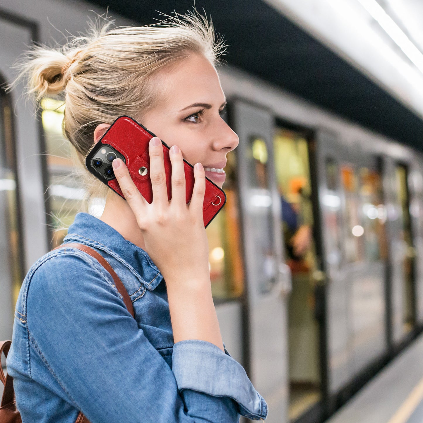 Card Phone Leather Case FOR IPHONE