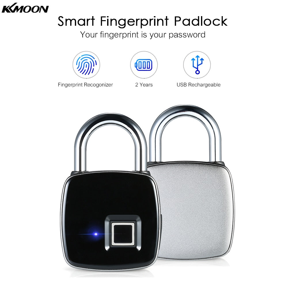 USB Rechargeable Smart Keyless Fingerprint Lock