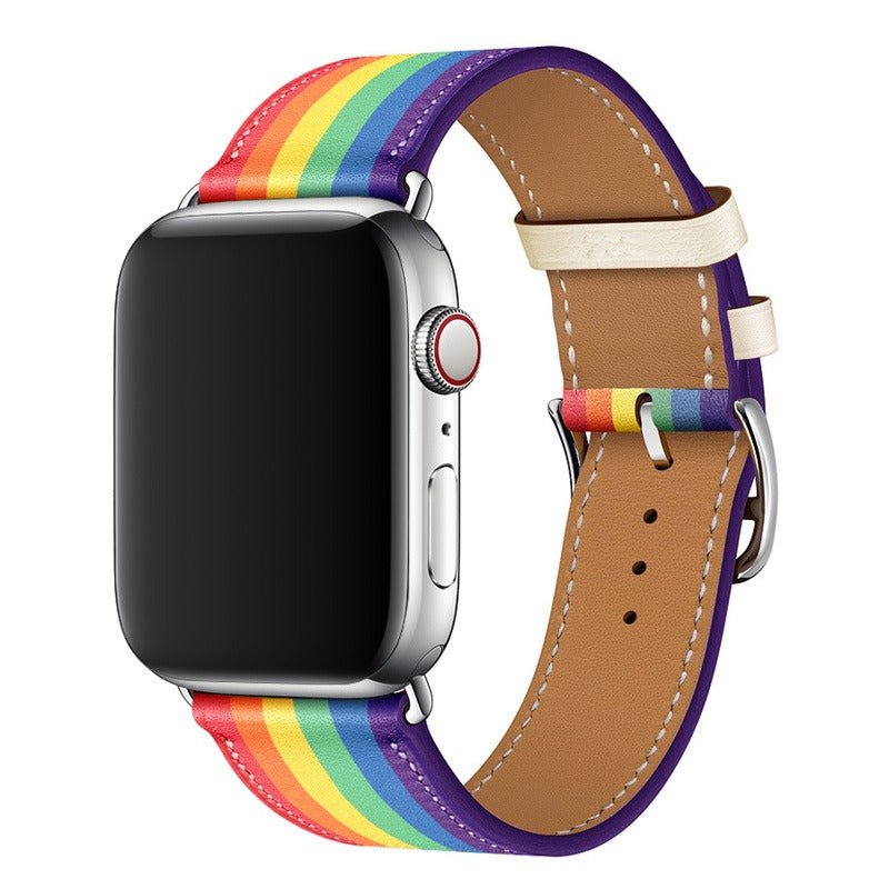 Apple Leather Watch
