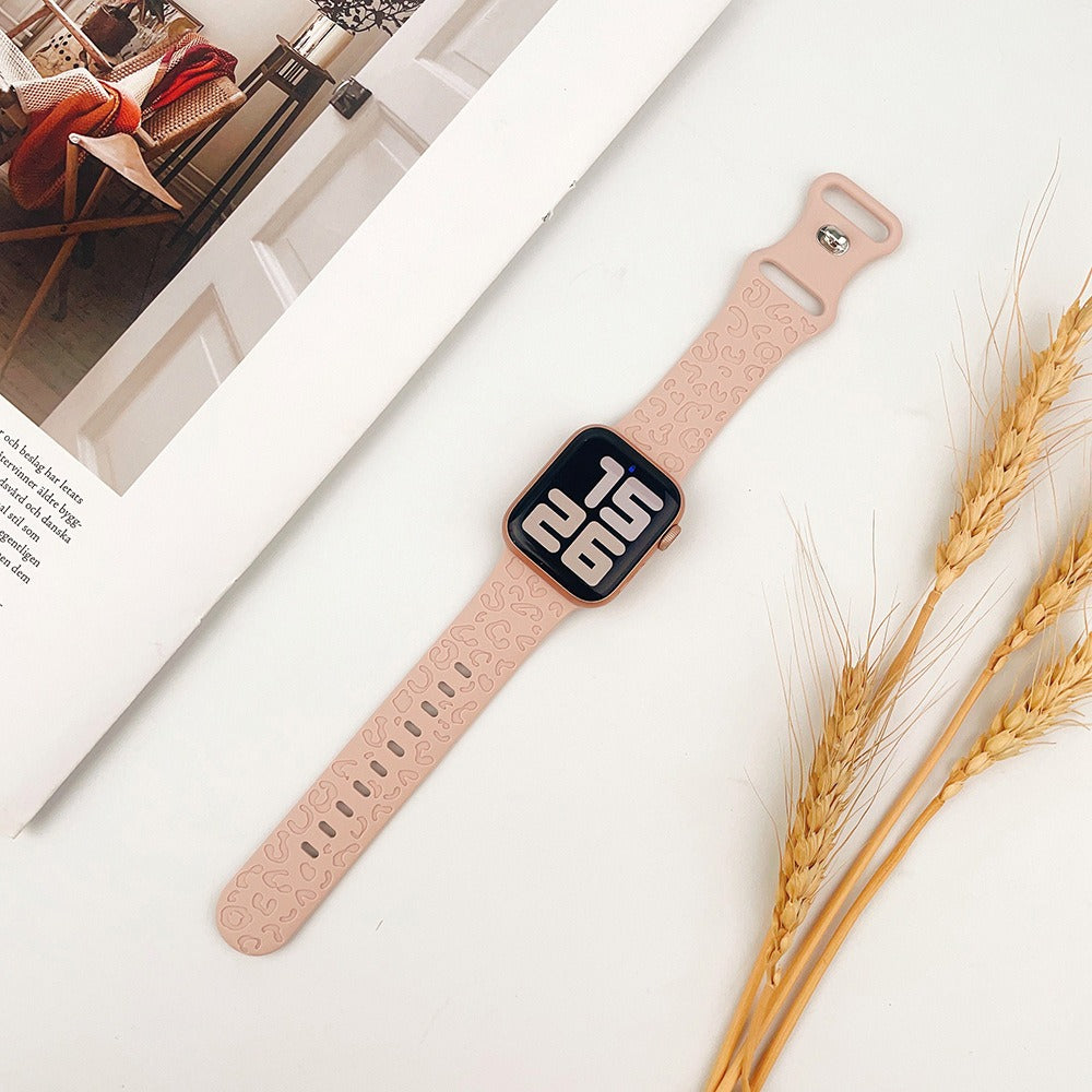 Apple Watch  strap with laser engraved