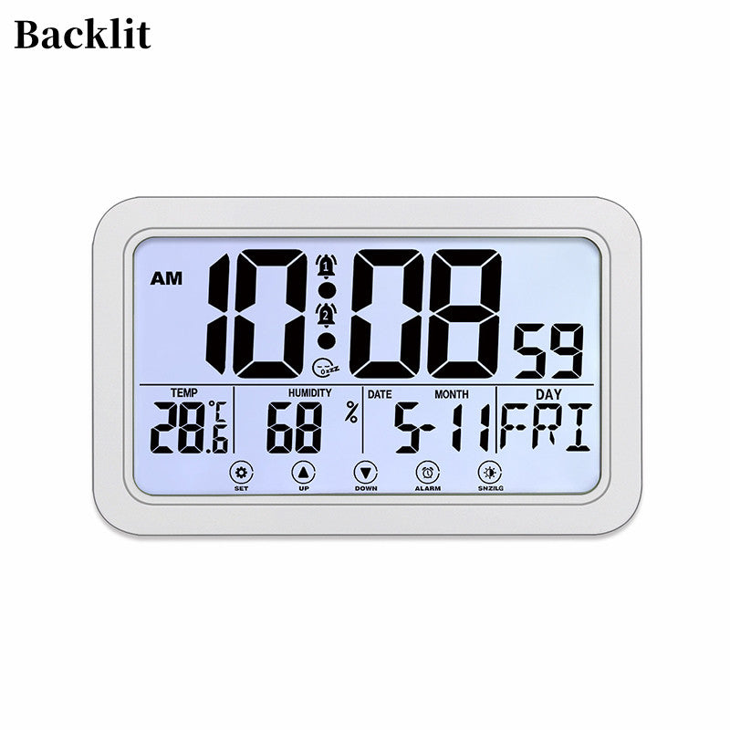 Touch Screen Creative Digital Wall Clock