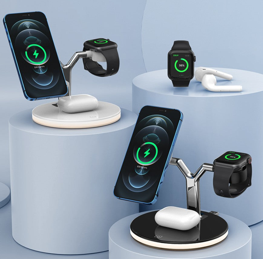 Three-in-one wireless charger