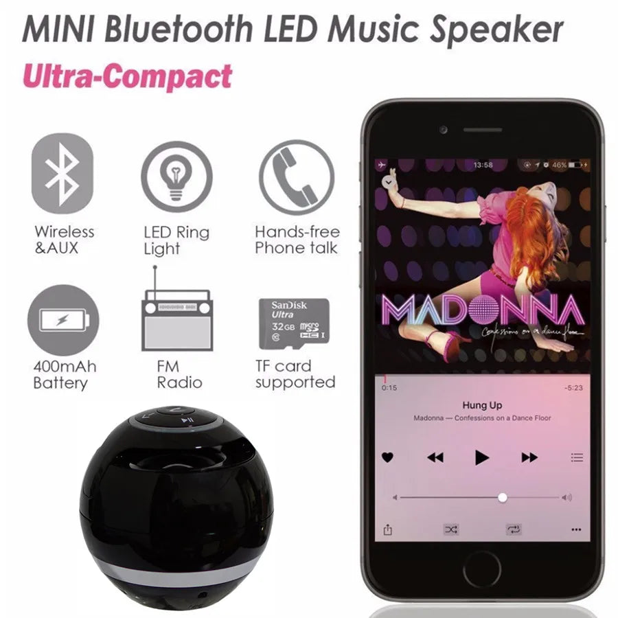 Mini Portable Wireless Speaker