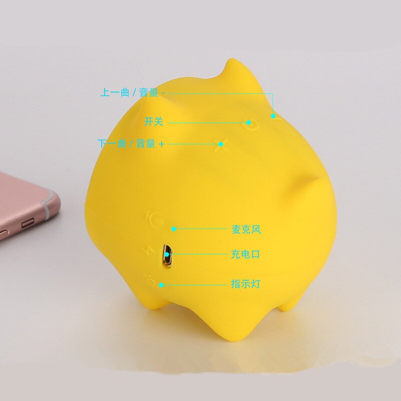 Creative new cartoon bluetooth speaker