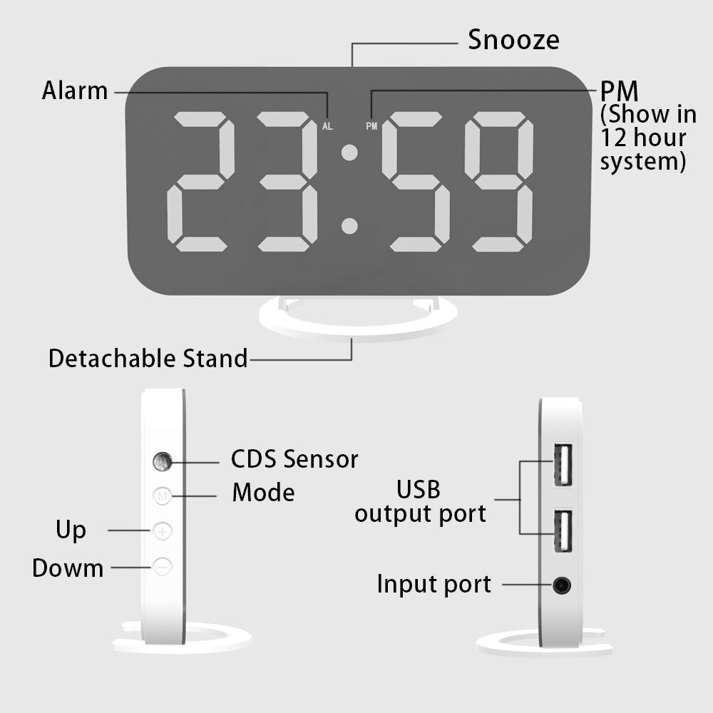LED Alarm Clock
