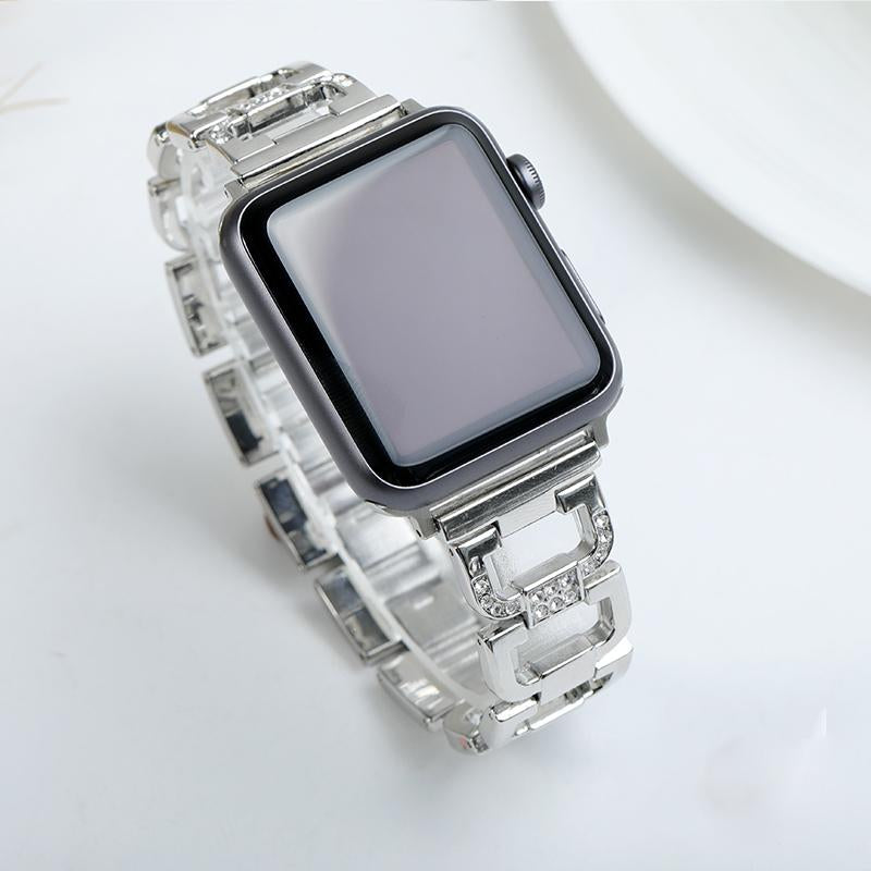 Diamond Stainless Steel Wristband