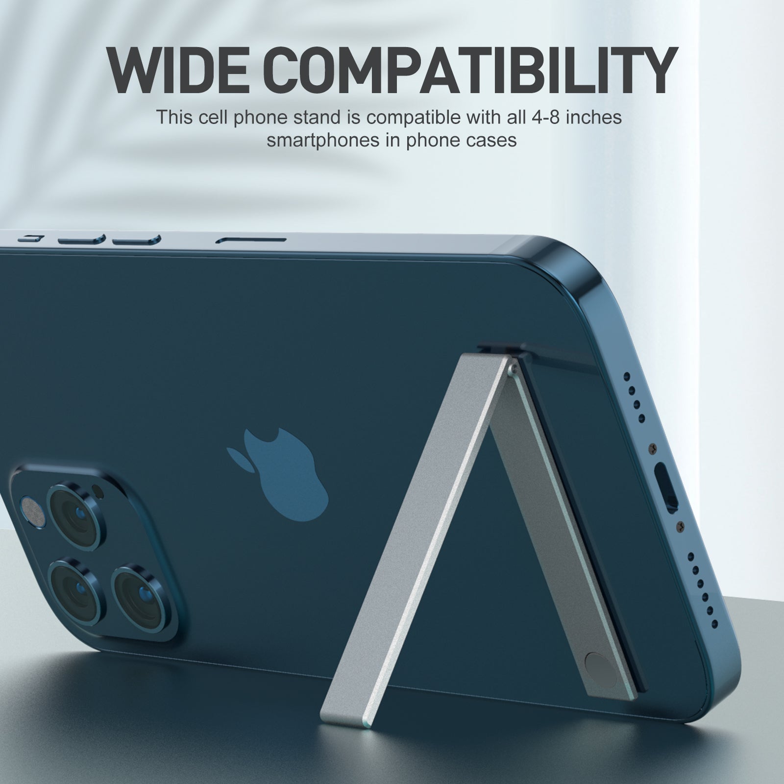 Aluminum Alloy Invisible Mobile Phone Back