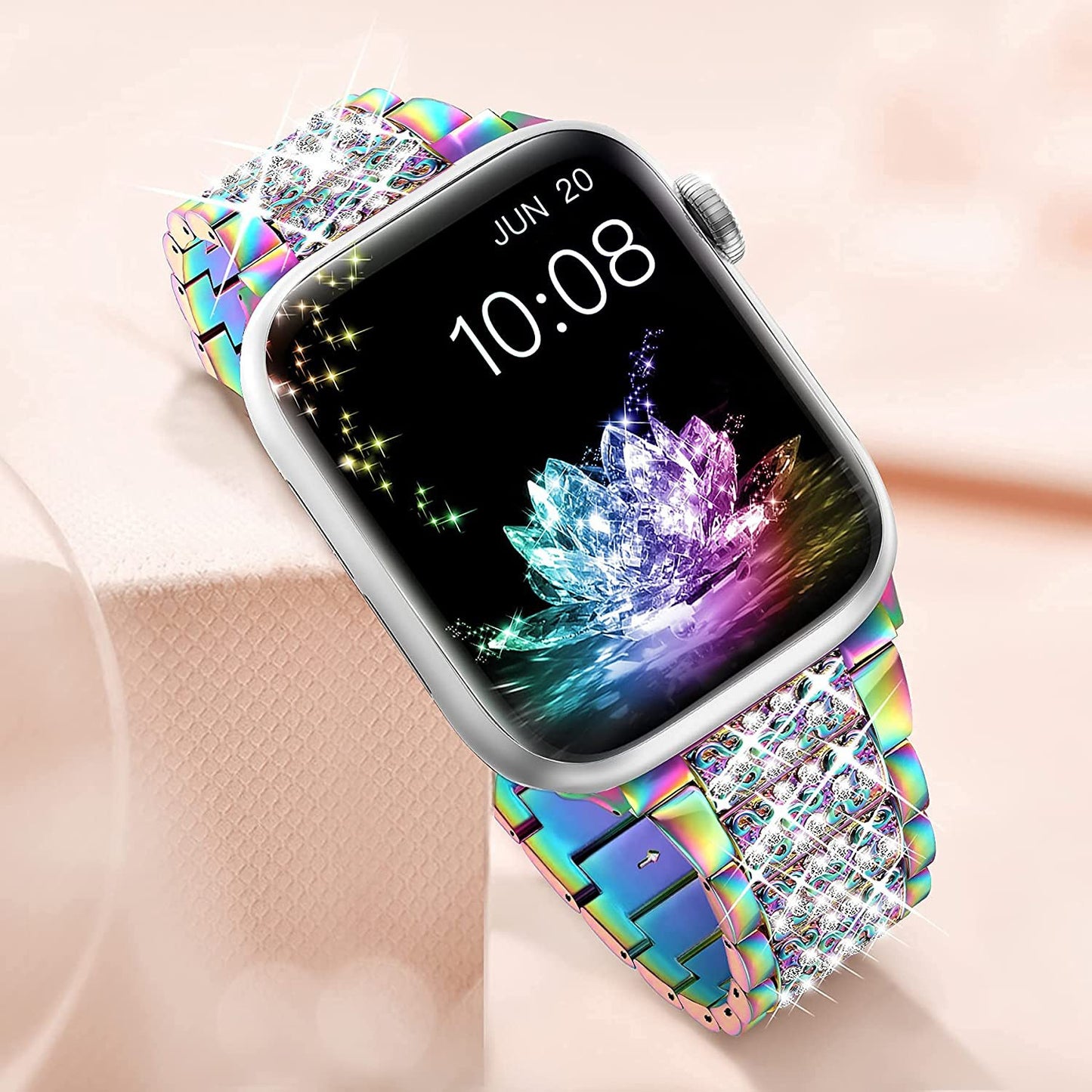 iwatch Watchband Three Beads Diamond