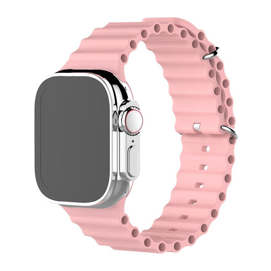 Silicone Ocean Watch Strap Suitable for Applewatch