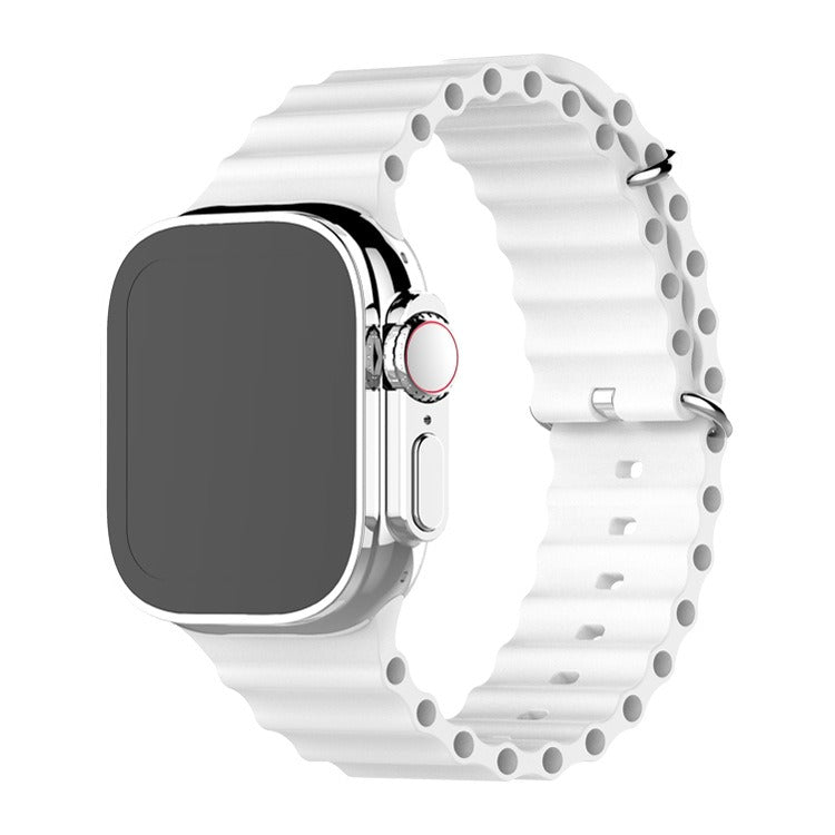 Silicone Ocean Watch Strap Suitable for Applewatch
