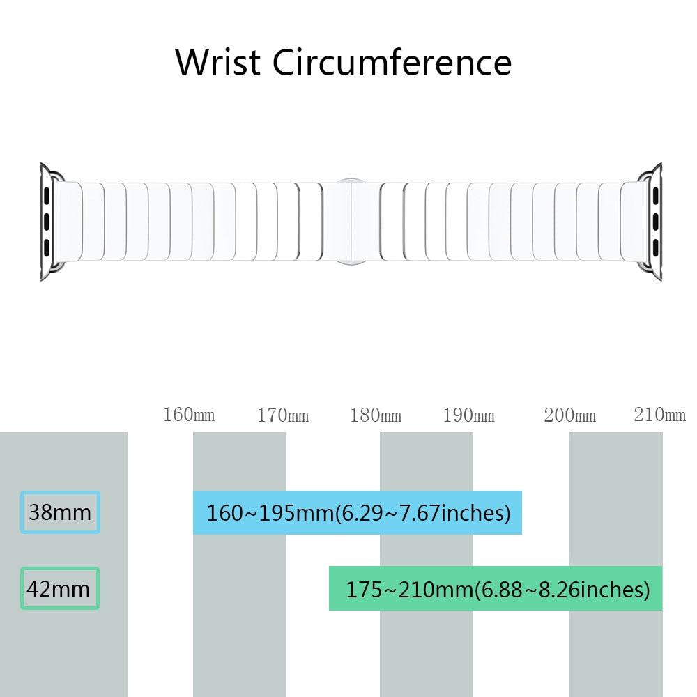 Ceramic Watchband for Apple Watch
