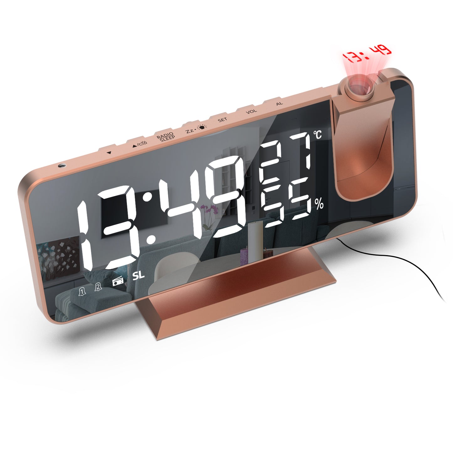 Projection Alarm Clock