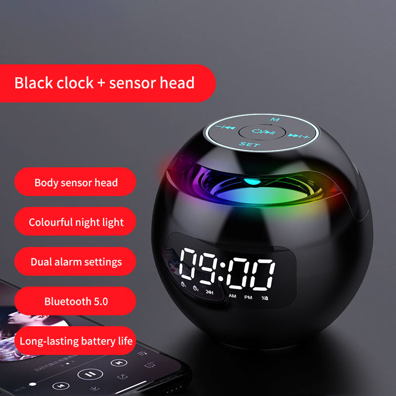 Clock Colorful Bluetooth Speaker