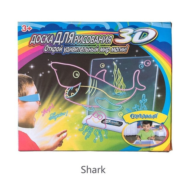 Magic Pad Deluxe Light Up LED 3D Drawing