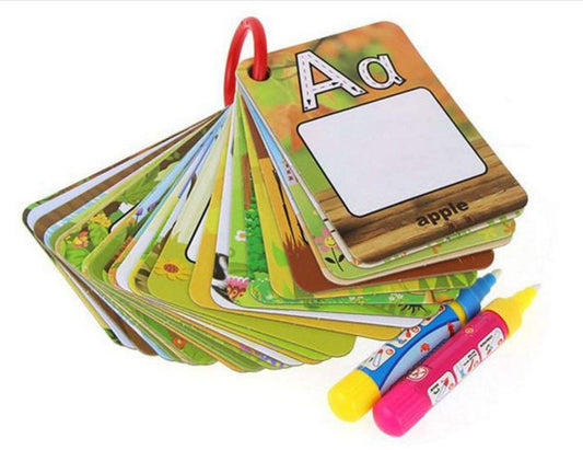 Water Drawing 26 English Learning Card