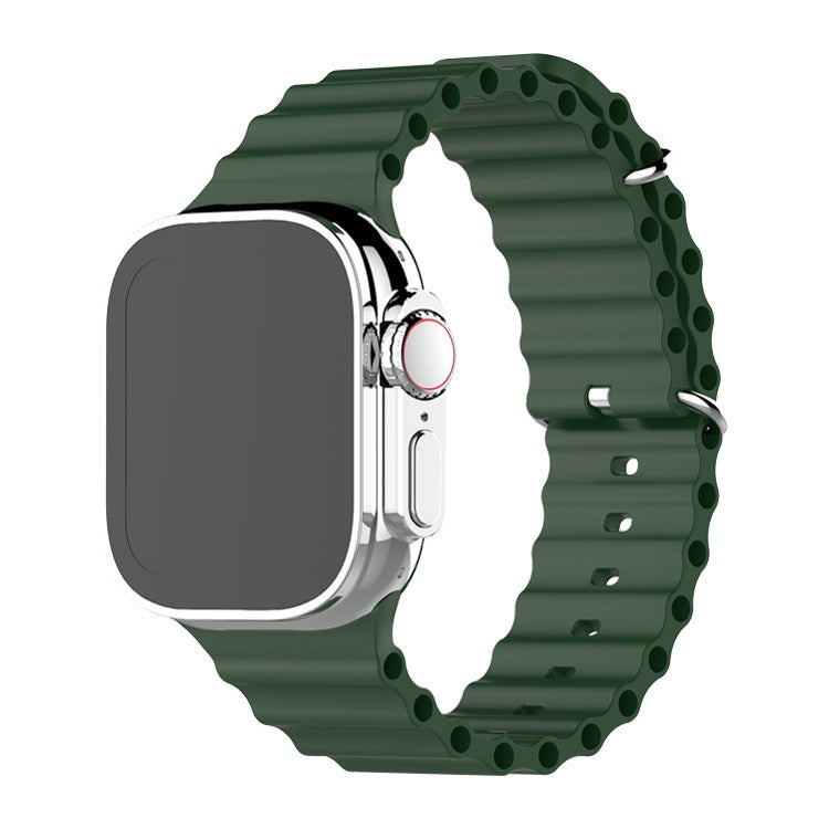 Silicone Ocean Watch Strap Suitable for Applewatch