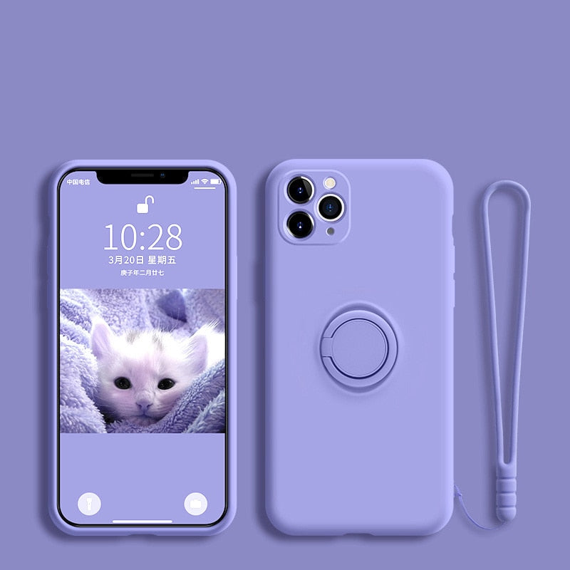 Hand Strap Phone Case For iPhone