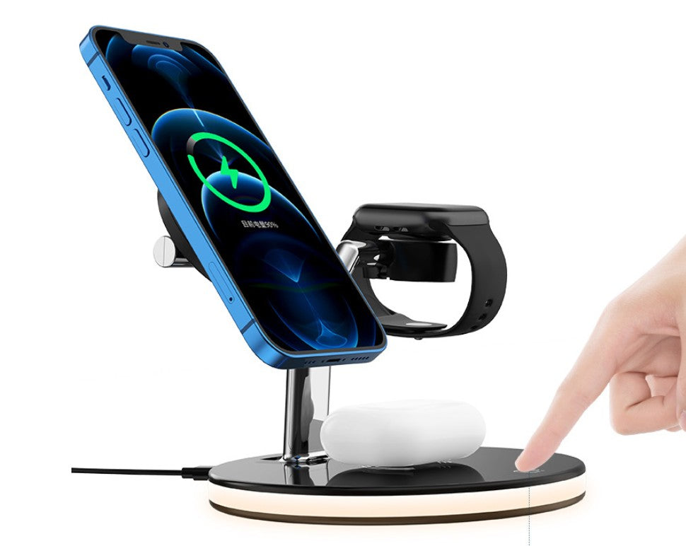 Three-in-one wireless charger